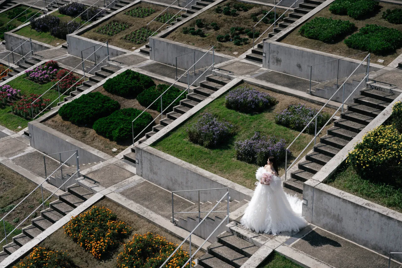 百段苑で撮影した前撮り写真